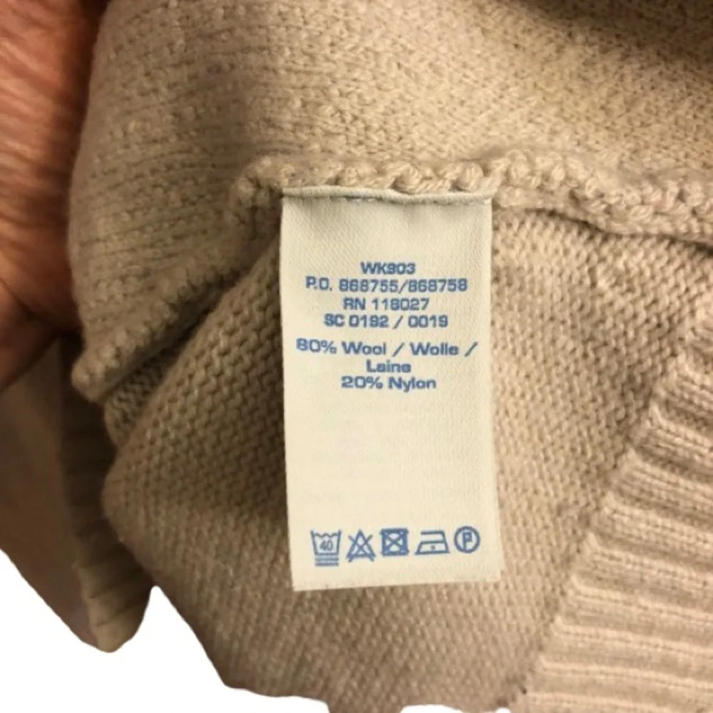 Boden Women’s Knit Sweater Tan Size 8 EUC - Picture 4 of 6